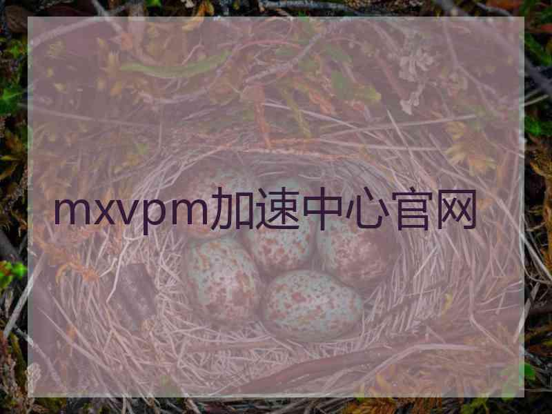 mxvpm加速中心官网
