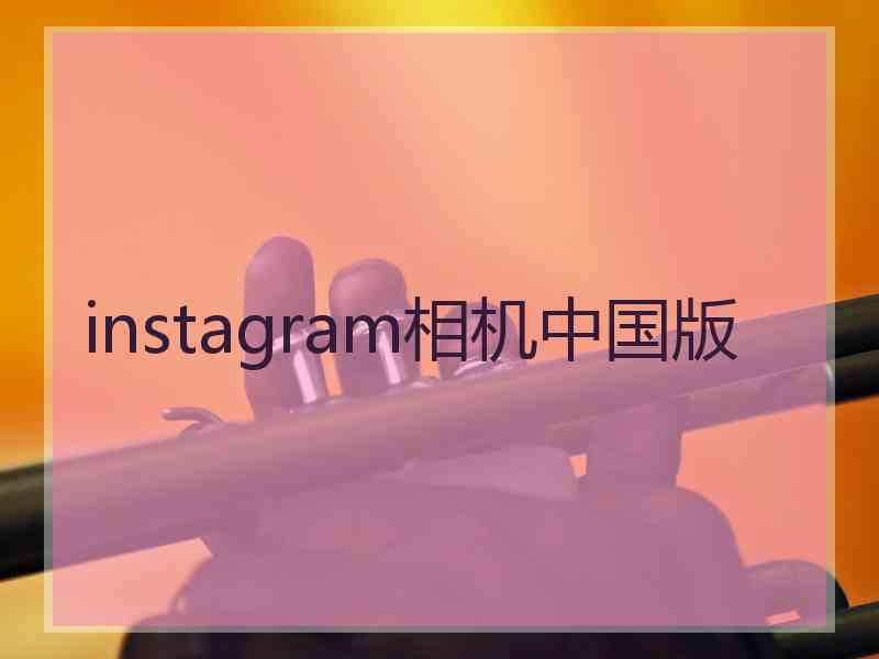instagram相机中国版