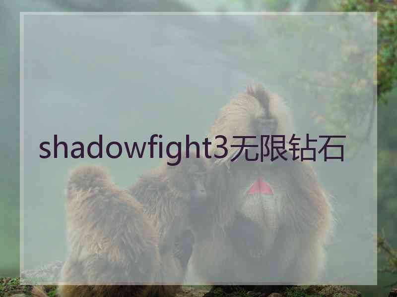 shadowfight3无限钻石