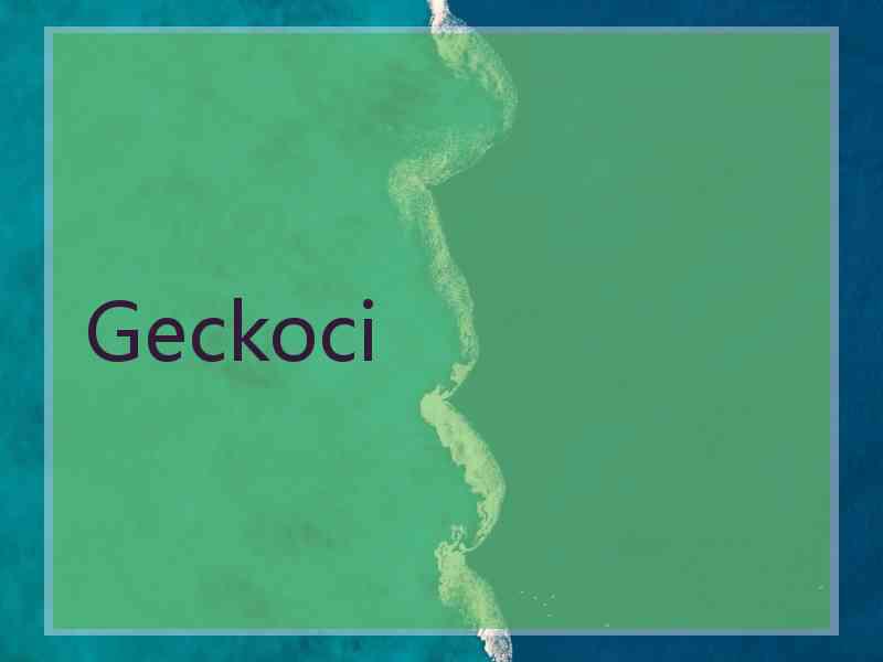 Geckoci