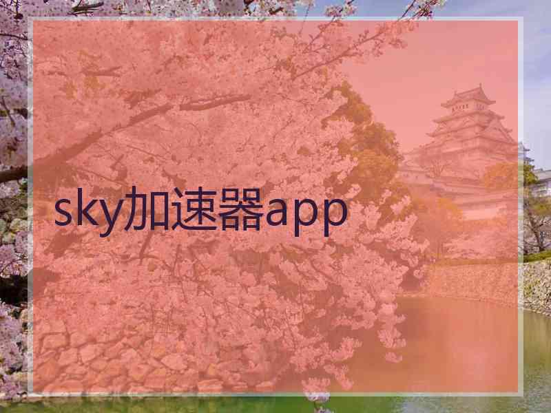 sky加速器app