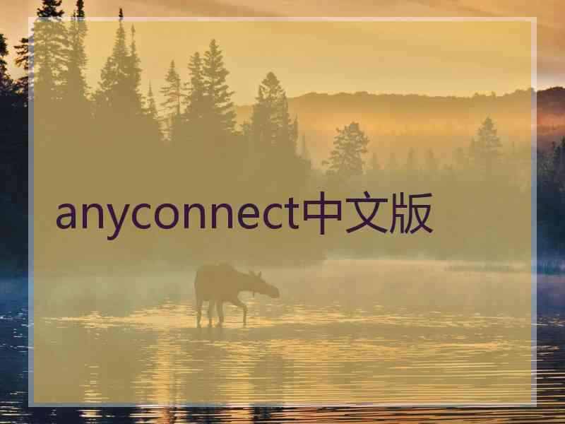 anyconnect中文版