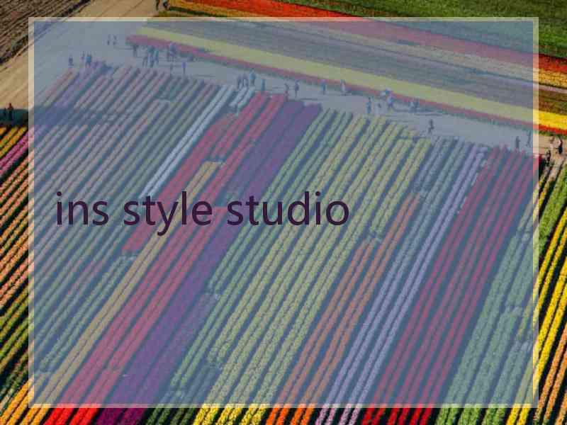 ins style studio