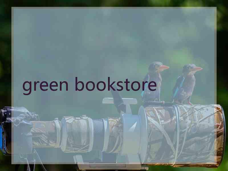 green bookstore