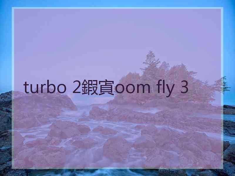 turbo 2鍜寊oom fly 3